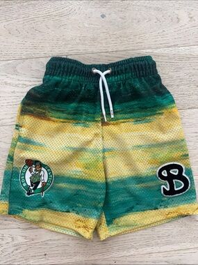 YouthXL Bucketsquad Celtics shorts